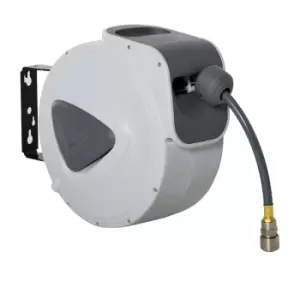 Image of DURHAND Retractable Air Hose Reel Auto Self-Winding Wall Mounted 1/4" 15m+140cm