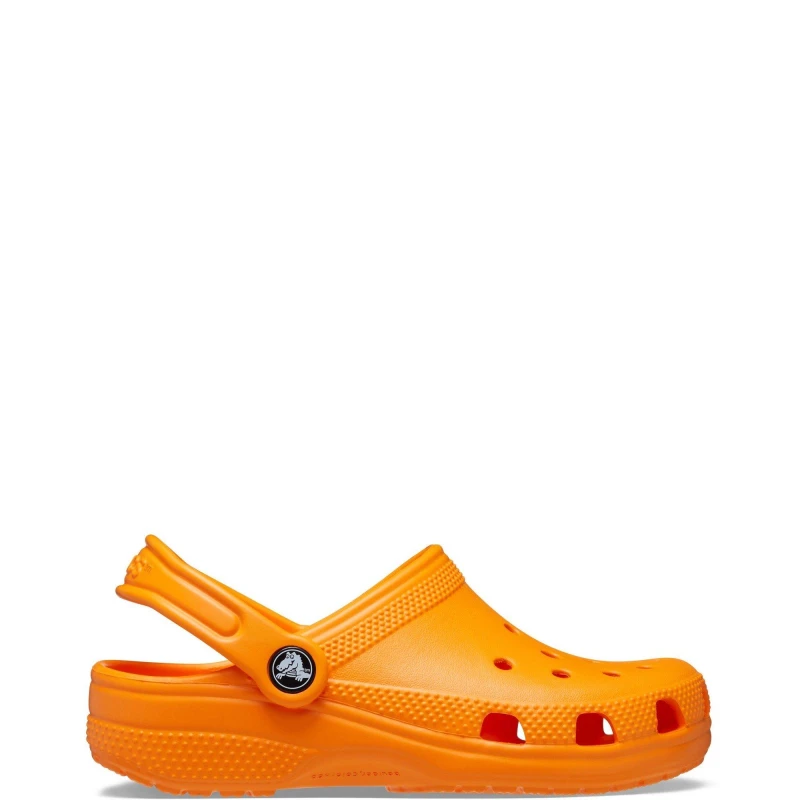 Image of Crocs Kids Toddler Classic Clogs Orange Zing C10