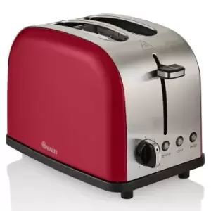 Image of Swan ST14092REDN Camden 2 Slice Toaster