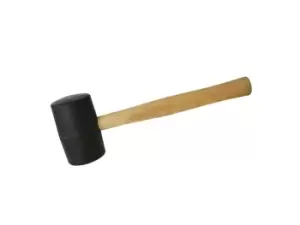 Image of Silverline 598492 Black Rubber Mallet 32oz (907g)