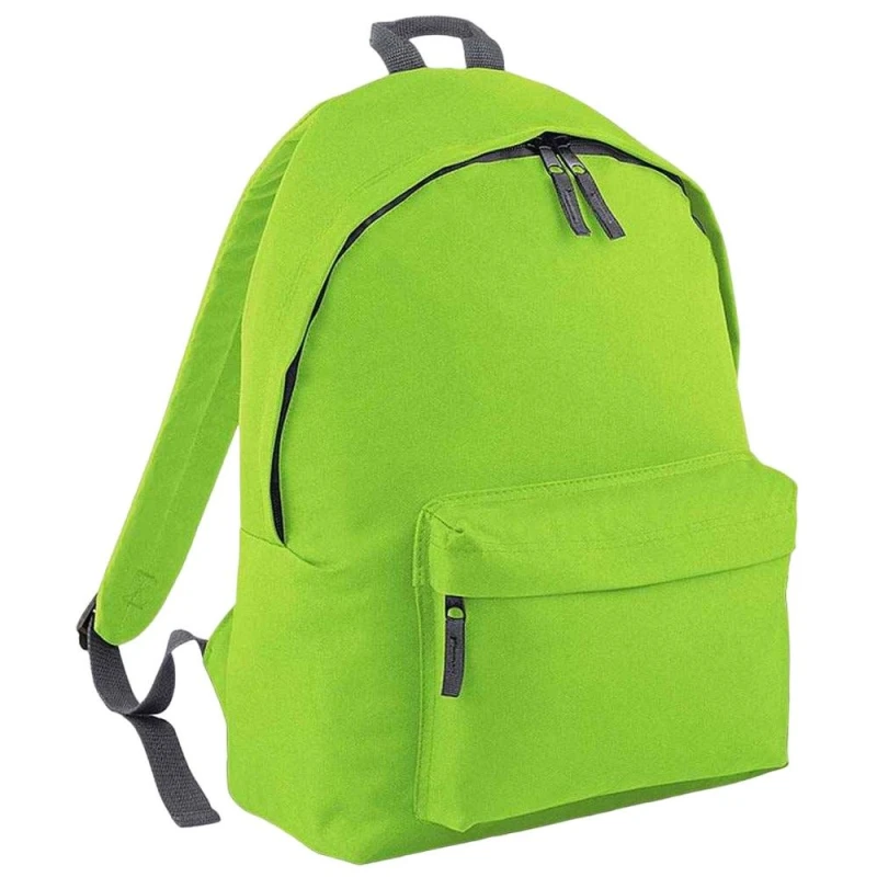 Image of Bagbase Mens Original Plain Backpack in Lime Lime Male