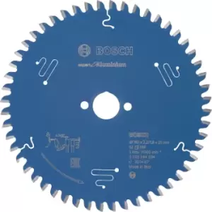 Image of Bosch Expert Aluminium Cutting Saw Blade 160mm 52T 20mm