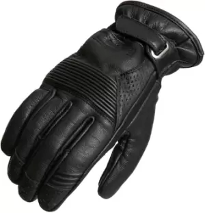 Image of Lindstrands Lauder Motorcycle Gloves, black, Size L, black, Size L