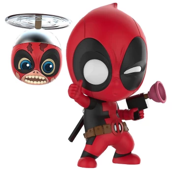 Image of Hot Toys Cosbaby Marvel Comics - Deadpool & Headpool (Set of 2) Figure