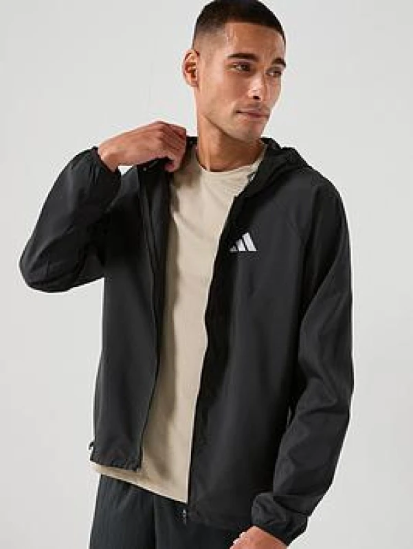 Image of Waterproof jacket adidas Essentials Noir Male 2XL
