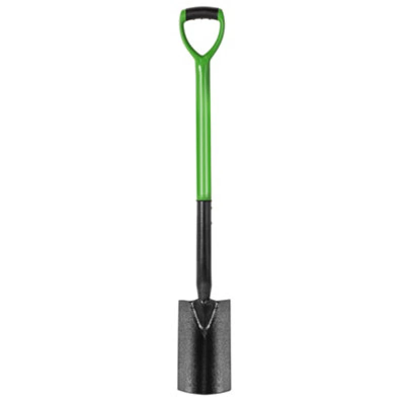 Image of Hardys Heavy Duty Garden Spade - Long Life Carbon Steel Blade, Rust Resistant, Ergonomic Textured D-Grip - 97Cm Gardening Shovel