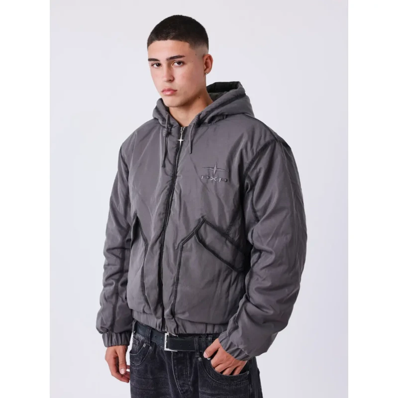 Image of Project X Paris Jacket Project X Paris Faded Gris Male L