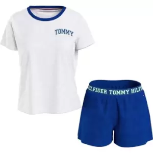 Image of Tommy Hilfiger Short Sleeve Pyjama Set - Grey