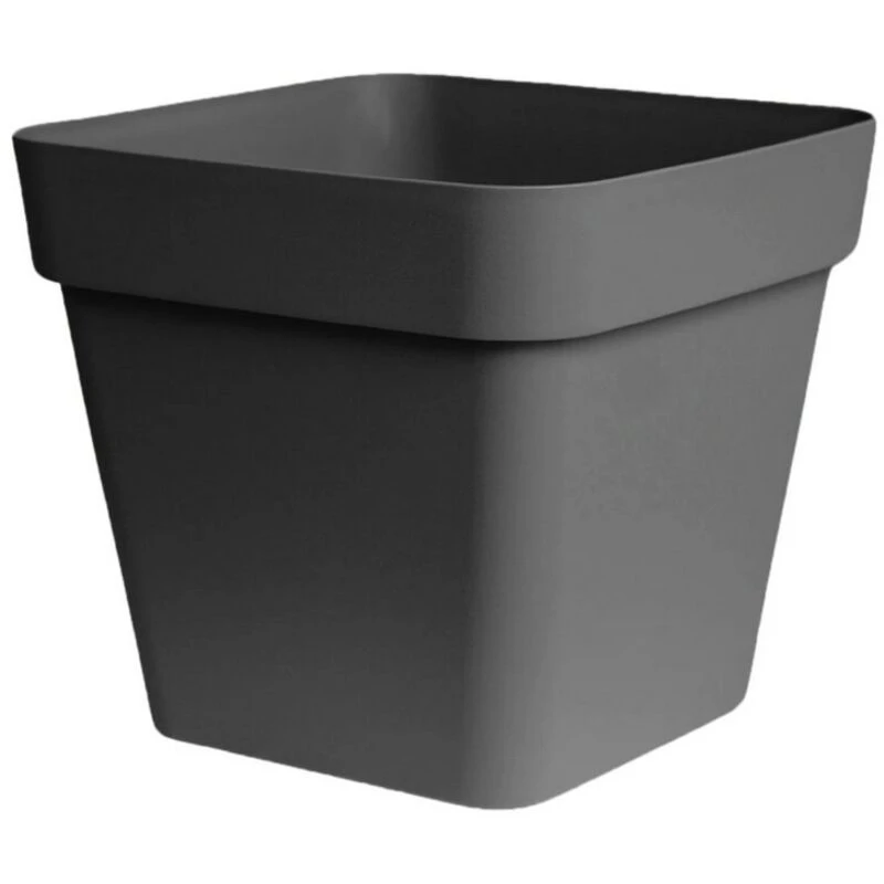 Image of Cleo Square Planter - L40 x W40 x H39cm - Black 358959