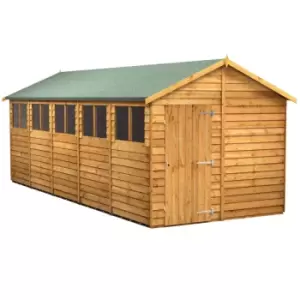 Image of Power 20x8 Overlap Apex Shed