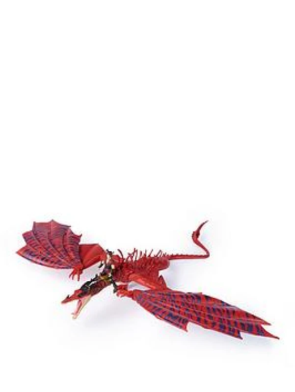 Image of Dreamworks Dragons How to Train Your Dragon Monstrous Nightmare and Snotlout Viking Duo Action Figures Kids Toys for Boys Ages 4 and up