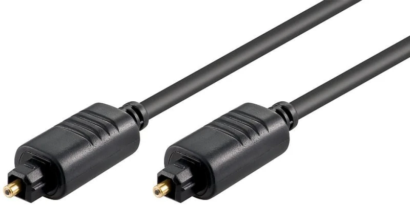 Image of Microconnect TT6100BKAD audio cable 1m TOSLINK Black