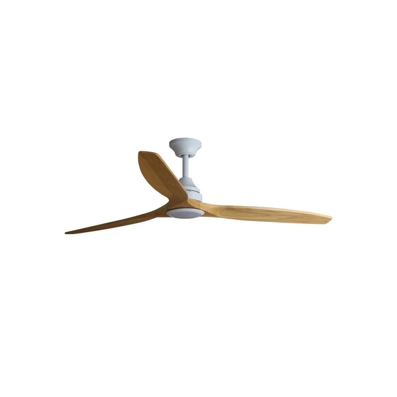 Image of Netlighting Alo Large White Wood DC Ceiling Fan Cct 6 Speed White Unisex