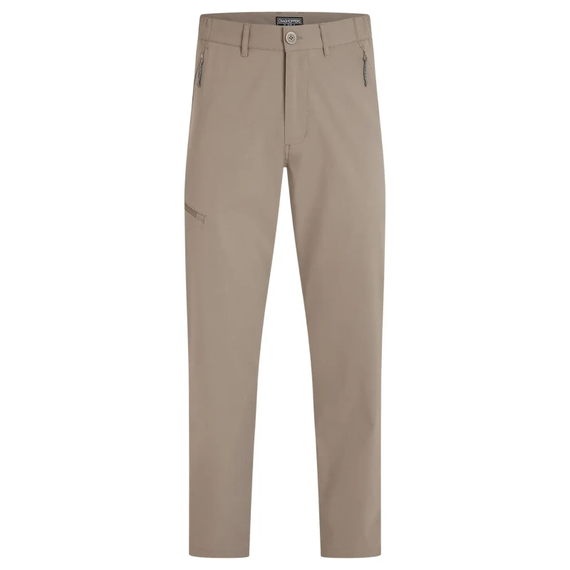 Image of Craghoppers Craghoppers Men Kiwi Pro Water-Repellent Stretch Trouser in Beige Size: 42R Beige 42R Male 5063260134026