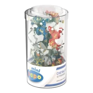 Image of PAPO Mini Papo Mini Knights Tube Toy Mini Figure Set, Three Years or Above, Multi-colour (33016)