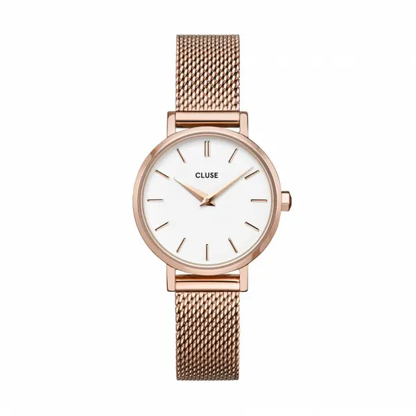 Image of Cluse Unisex La Beheme Rose Gold Circle Quartz Fashion Watch CW0101211