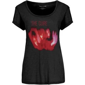 Image of The Cure - Pornography Womens Medium T-Shirt - Black