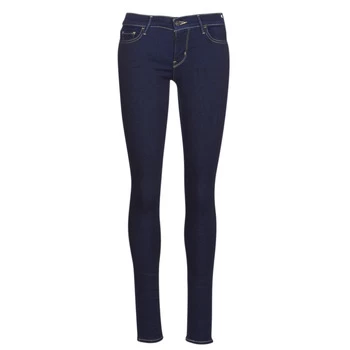 Image of Levis INNOVATION SUPER SKINNY womens in Blue - Sizes US 25 / 32,US 24 / 32