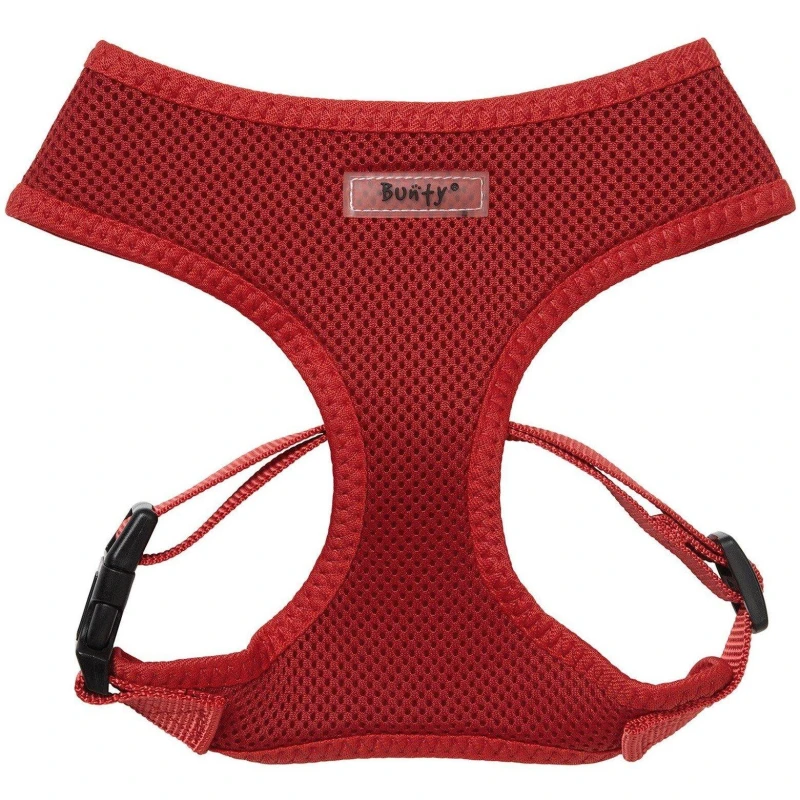 Image of Bunty Bunty Mesh Breathable Dog Harness - Red Red S