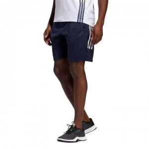Image of adidas adidas Mens Kraft 3-Stripes Shorts - Navy/White
