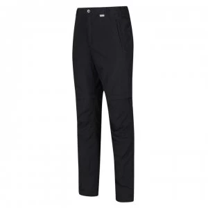 Image of Regatta Leesville II Zip Off Walking Trousers, Short Leg Length - Ash