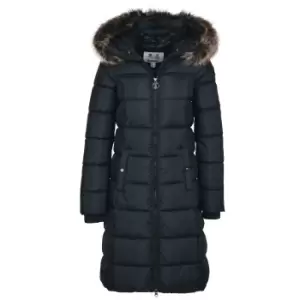 Image of Barbour Womens Rosoman Quilted Jacket Black 10