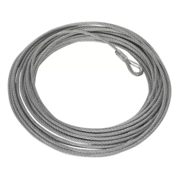 Image of Sealey SRW5450.WR Wire Rope (Ø9.2mm x 26mtr) for SWR4300 & SRW5450