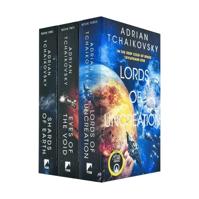 Image of The Final Architecture Series 3 Book Set Adrian Tchaikovsky Science Fiction Space Opera Adrian Tchaikovsky Books