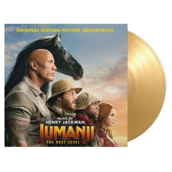 Image of Henry Jackman - Jumanji: The Next Level Limited Edition Gold Transparent Vinyl