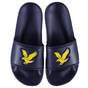 Image of Lyle and Scott Eagle Sliders - Navy 622