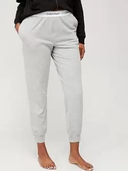 Image of Calvin Klein New Modern Cotton Jogger - Grey, Size XL, Women