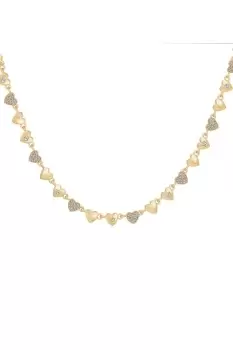 Image of Gold 'I HEART You' Sparkle Necklace