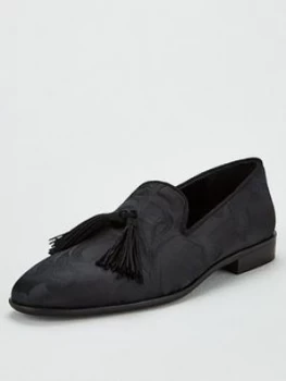 Image of Kg Kingston Tassel Loafers - Black