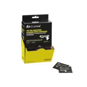 Image of Bolle Safety B100 b Clean Cleaning Tissues Dispenser (Pack 100)
