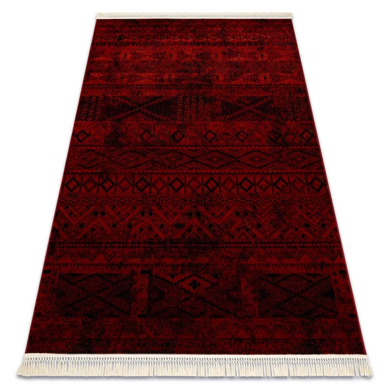 Image of RugsX Orient Rug in Red Size: 150cm x 230cm Red Unisex 150cm x 230 cm