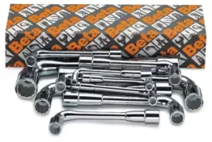 Image of Beta Tools 932/S17 17pc Dbl End Hex/BiHex Offset Socket Wrench Set Box 009320081