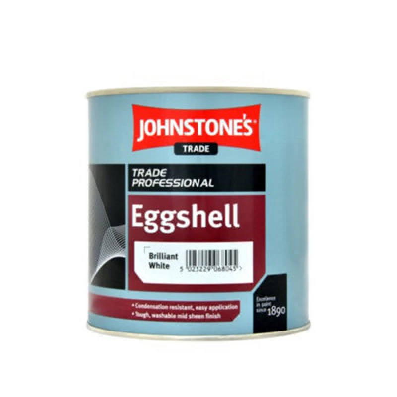 Image of Johnstone's Trade Johnstones Trade Eggshell Brilliant White 1L