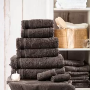 Image of Belledorm - Hotel Madison 100% Turkish Cotton Face Cloth, Slate