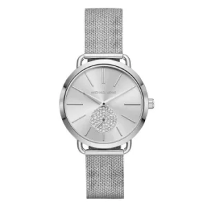 Image of Michael Kors Portia Ladies Stainless Steel Bracelet Watch