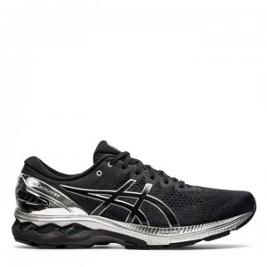 Image of Asics Gel Kayano 27 Platinum Running Shoes Mens - Black/Silver