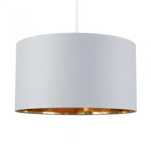 Image of Reni XL Pendant Shade in Grey and Gold