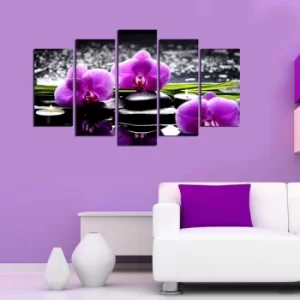 Image of 5MF-15 Multicolor Decorative MDF Painting (5 Pieces)