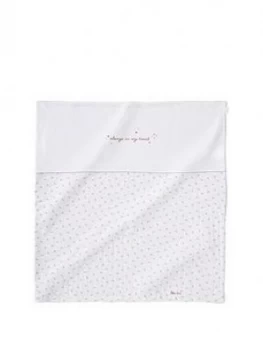 Image of Silver Cross Floral Coverlet