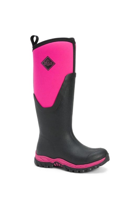 Image of Muck Boots Muck Boots Arctic Sport II Tall Black/Pink Female 3 SK38708