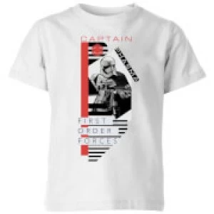 Image of Star Wars Captain Phasma Kids T-Shirt - White - 5-6 Years