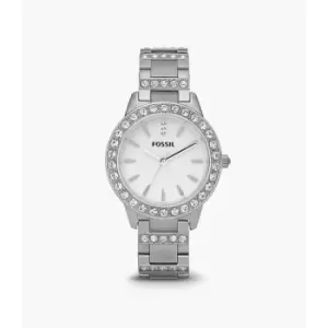 Image of Fossil Womens Jesse Stainless Steel Watch - Silver