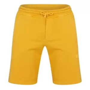 Image of Paul And Shark Faded Fleece Shorts - Orange