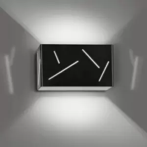 Image of Blast Black Wall Uplight 1x G9