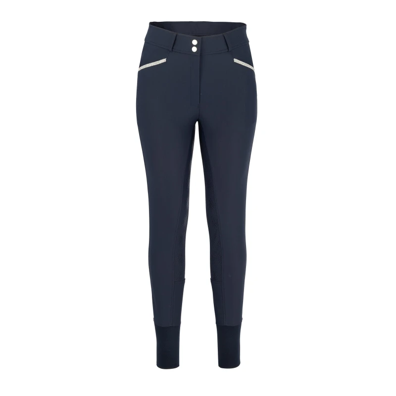 Image of Requisite Premium Technical Full Grip Breeches - Blue Blue 8