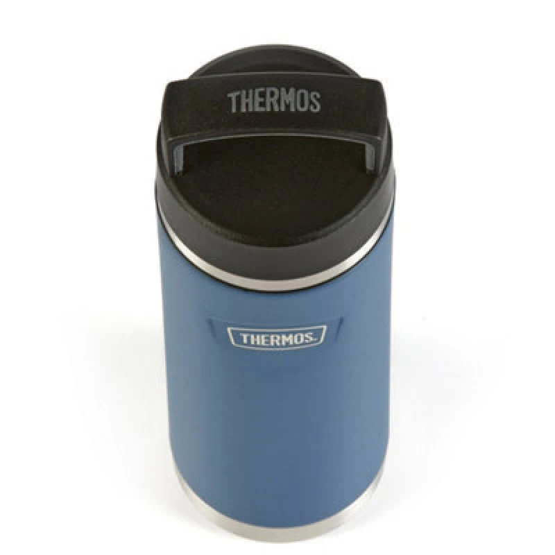 Image of Thermos Icon Series Stainless Steel Bottle 710Ml With Screw Top Lid - Navy, Blue 5.0509E+12